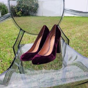 Juicy Couture Velour Heels